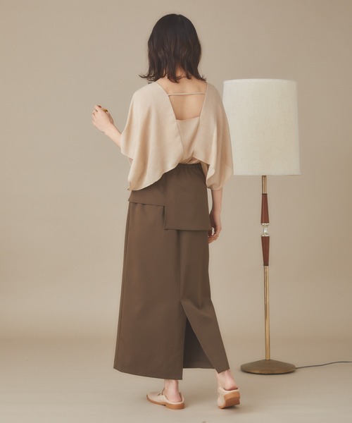 「moi tytto」 半袖ブラウス FREE ナチュラル レディース_画像7