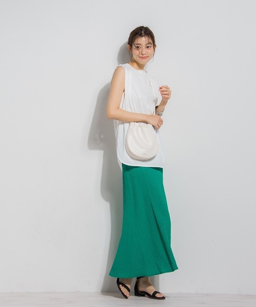 「Droite lautreamont」 ノースリーブトップス M オフホワイト レディース_画像7