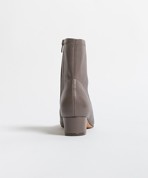 RANDA（ランダ） ブーツ 「本革」ストレッチレザーショートブーツ
