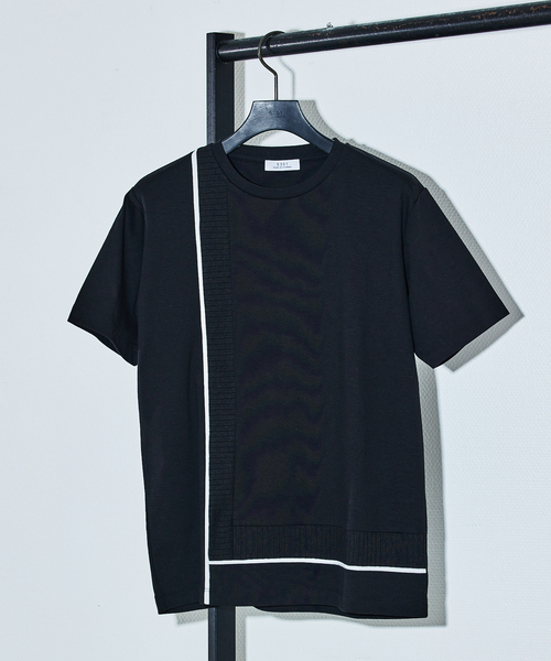 「5351 POUR LES HOMMES」 半袖Tシャツ 46 ブラック メンズ_画像2