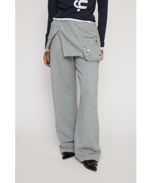 LAGUA GEM（ラグアジェム） スウェットパンツ ジャージ 2PIECE EYELET