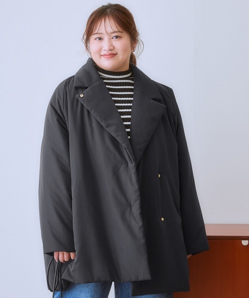 SMILELAND ダウンコート ダウンジャケット 「大きいサイズ」ミディアム