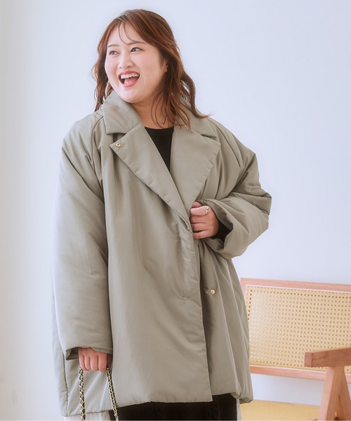 SMILELAND ダウンコート ダウンジャケット 「大きいサイズ」ミディアム