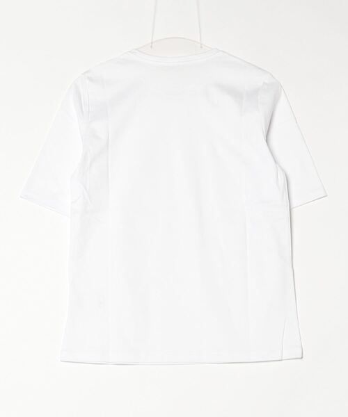 「Demi-Luxe BEAMS」 半袖Tシャツ ONE SIZE ホワイト レディース_画像2