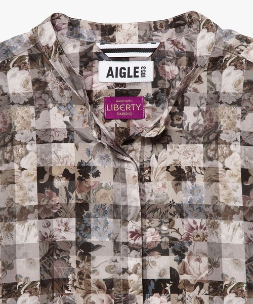 AIGLE（エーグル） ブラウス シャツ 「LIBERTY」 ロングスリーブ
