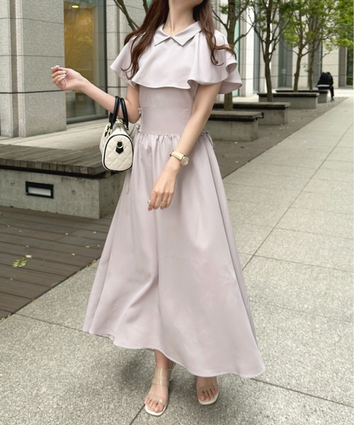 apres jour（アプレジュール） ノースリーブワンピース フリー ピンク