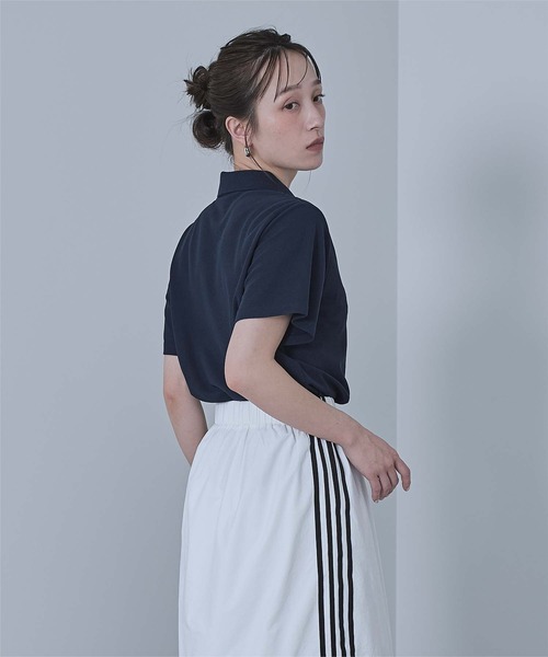 「miette」 半袖ポロシャツ FREE ピンク レディース_画像8