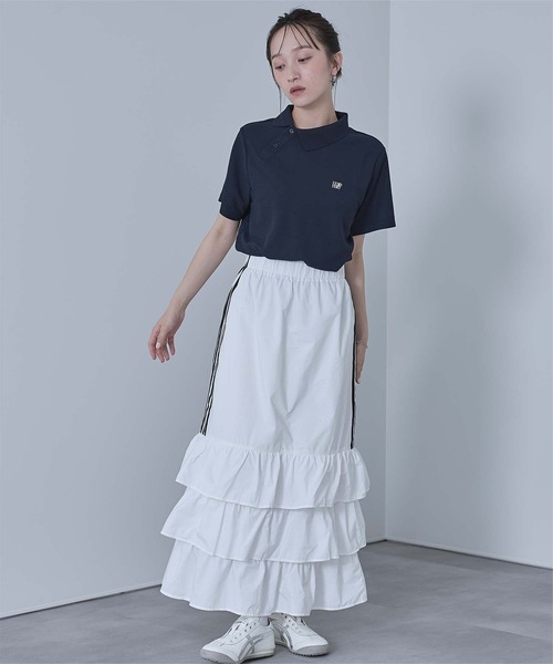 「miette」 半袖ポロシャツ FREE ピンク レディース_画像9
