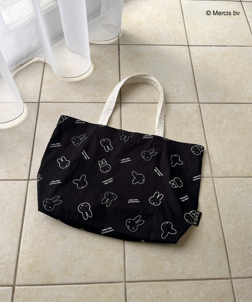 MIIA（ミーア） トートバッグ miffy バイカラーBIGトートバッグ