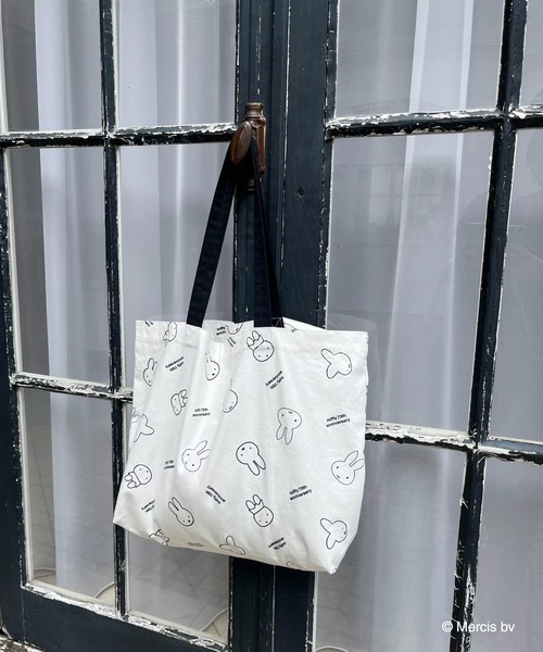 MIIA（ミーア） トートバッグ miffy バイカラーBIGトートバッグ