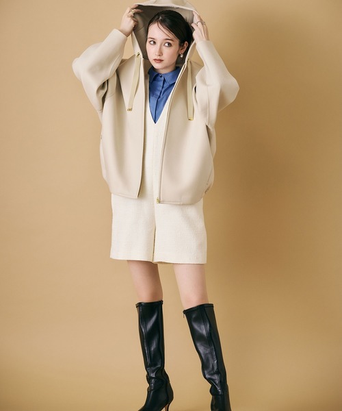 Audie a Muses（オーディア ミューズ） パーカー オーバーサイズ