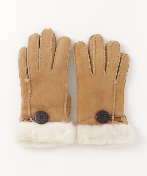 UGG Australia（アグオーストラリア） 「UGG」 手袋 MEDIUM ブラウン