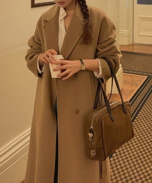 Diosfront コート チェスターコート ウエストマークロングチェスター