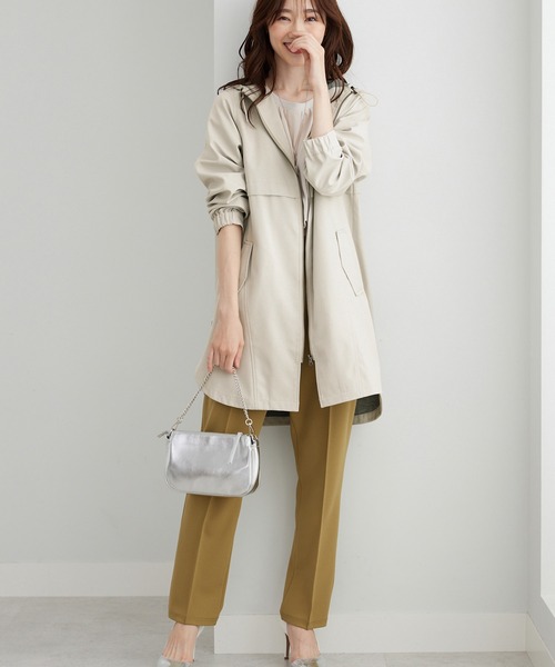 「BELLUNA PLUS」 「rejouir」ブルゾン X-LARGE モカ レディース_画像7