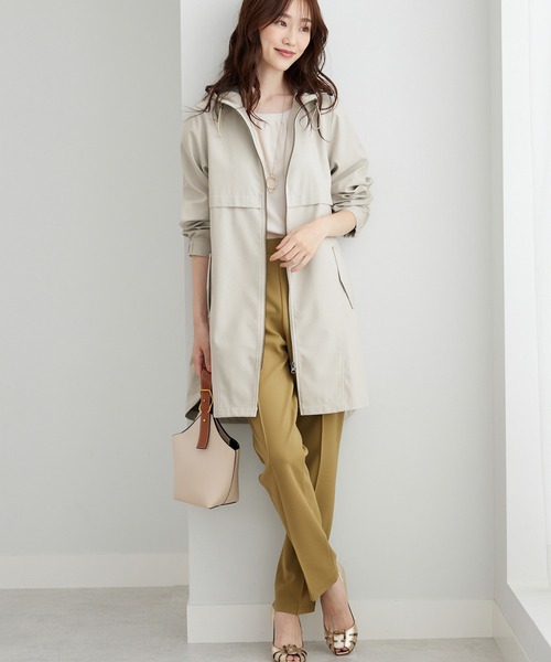 「BELLUNA PLUS」 「rejouir」ブルゾン X-LARGE モカ レディース_画像9