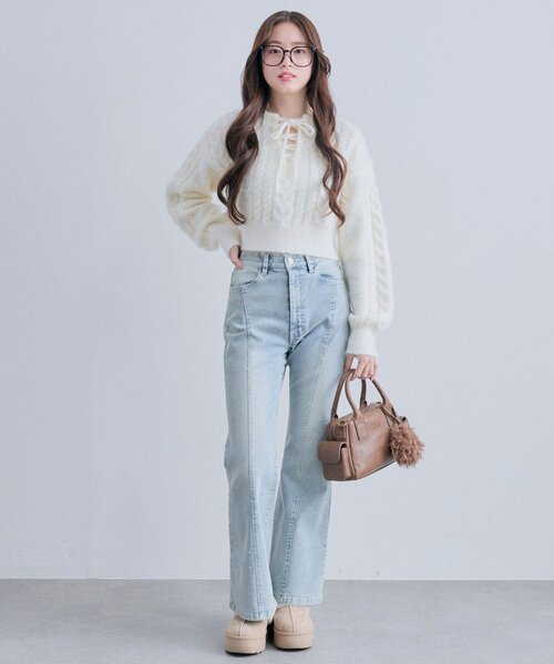 OLIVE des OLIVE（オリーブデオリーブ） ニット セーター キラキラ