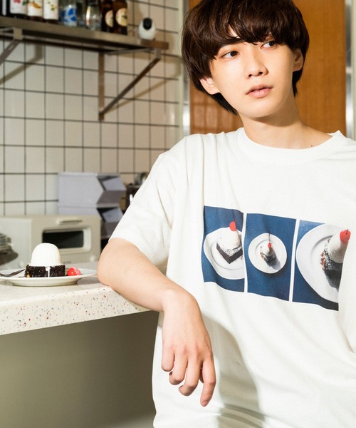 「PBLIM」 半袖Tシャツ MEDIUM オフホワイト レディース_画像3