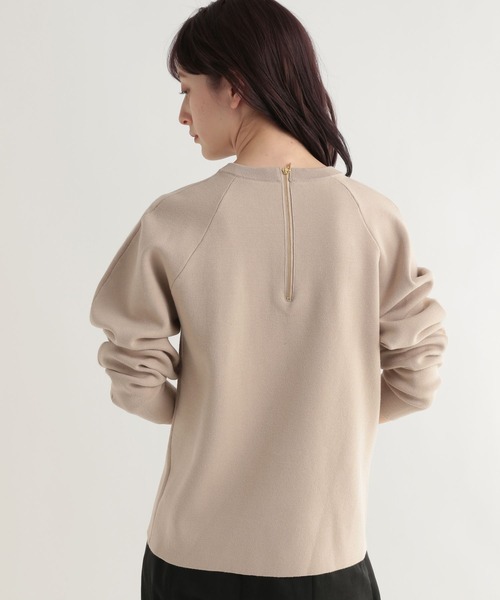 「BABYLONE」 長袖ニット フリー ベージュ レディース_画像3