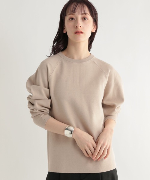 「BABYLONE」 長袖ニット フリー ベージュ レディース_画像6