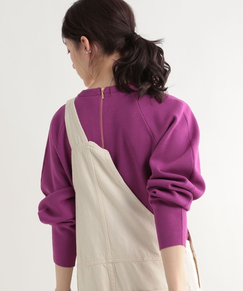 「BABYLONE」 長袖ニット フリー ベージュ レディース_画像8