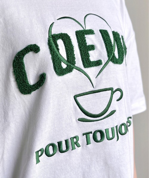 「CPCM」 半袖Tシャツ MEDIUM ブルー メンズ_画像6