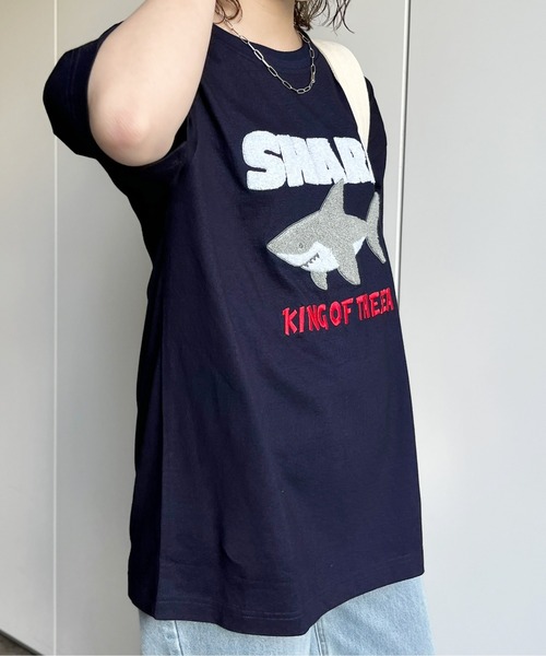 「CPCM」 半袖Tシャツ MEDIUM ブルー メンズ_画像8