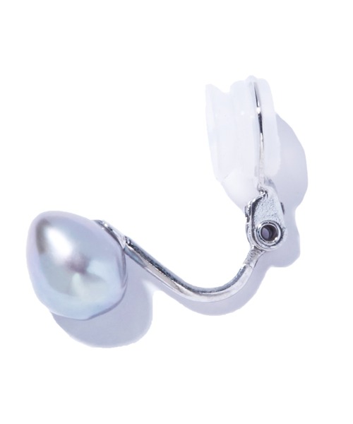 イヤリング 「les bon bon」organic pearl earring GY/オーガニック パール イヤリング BOB897 レディース
