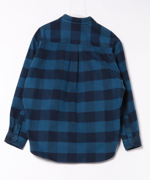 STYLISE シャツ 「ROTTWEILER」R9 BUFFALO CHECK SHIRT / ブルー