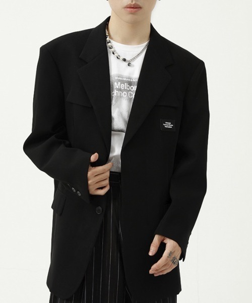 「WESTBOY」 テーラードジャケット M ベージュ メンズ_画像2