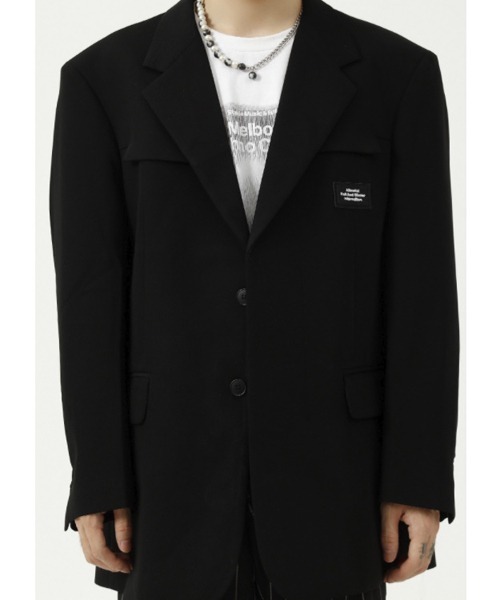 「WESTBOY」 テーラードジャケット M ベージュ メンズ_画像6