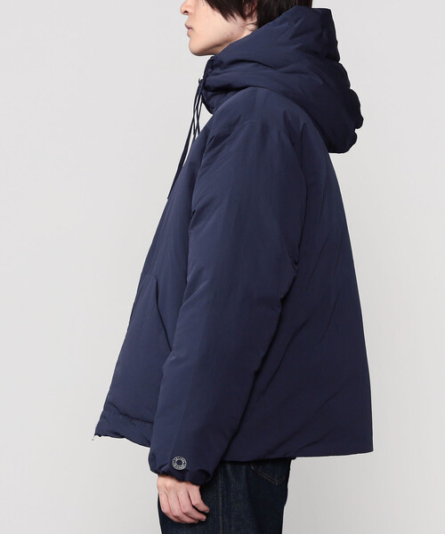 OHOTORO / ダウンジャケット/S/ポリエステル/BLU Bshop ダウンジャケット ダウン ORCIVAL | ポリエステルタフタ フード