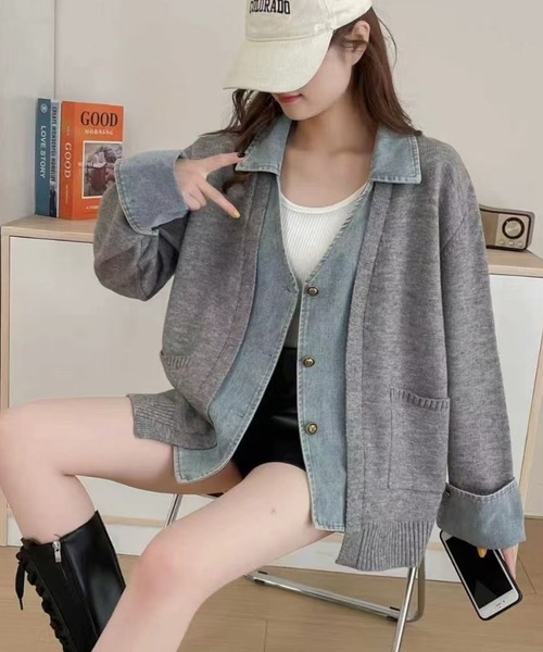 GLAMOROUS JANE（グラマラスジェーン） カーディガン デニムシャツ