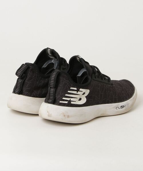 「New Balance」 ローカットスニーカー 24cm ブラック レディース_画像2