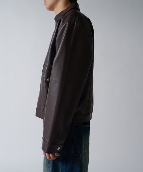 「Lui's」 「neucon」ブルゾン 1 ブラック メンズ_画像5