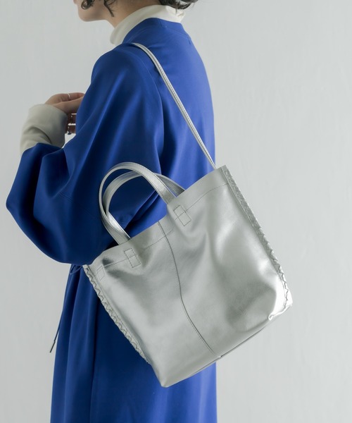 ear PAPILLONNER（イア パピヨネ） 2WAYバッグ FREE シルバー