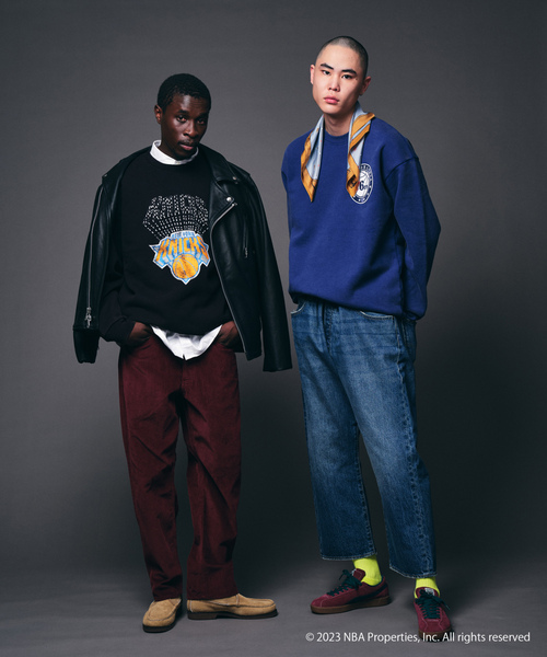 NBA スウェット NBA スウェットカットソー MEDIUM ブラックミックス メンズ : ZOZOTOWN