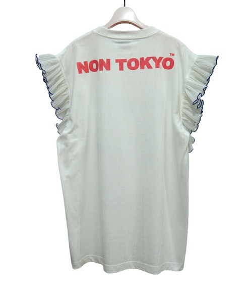 「NON TOKYO」 ノースリーブトップス FREE ベージュ レディース_画像4
