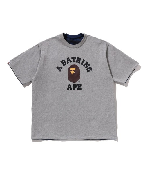 A BATHING APE（アベイシングエイプ） tシャツ COLOR CAMO REVERSIBLE