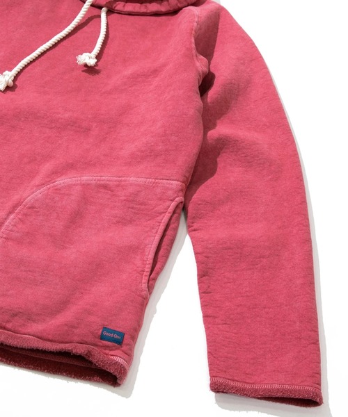 「Good On」 プルオーバーパーカー MEDIUM レッド メンズ_画像6