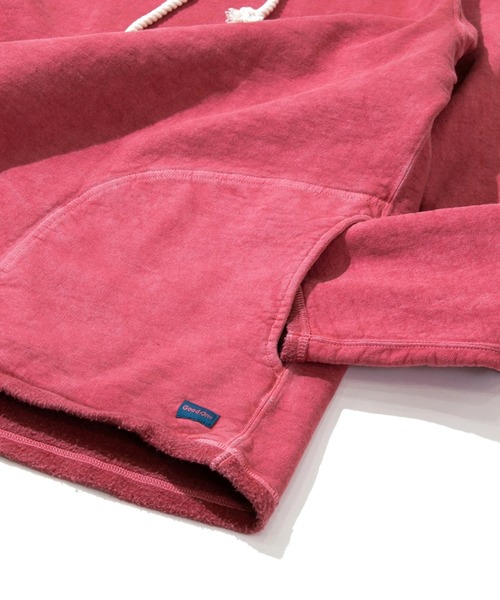 「Good On」 プルオーバーパーカー MEDIUM レッド メンズ_画像7