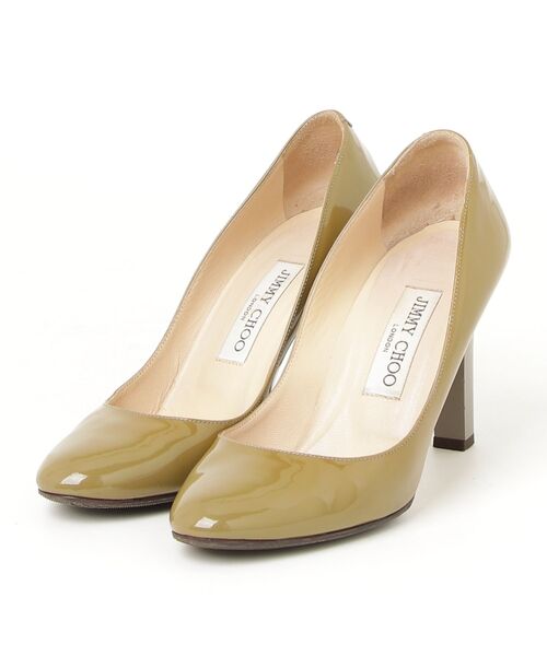 美品✨JIMMY CHOO ジミーチュウ パンプス 36 約23cm グレー JIMMY CHOO（ジミーチュウ） パンプス 36.5 グレー レディース