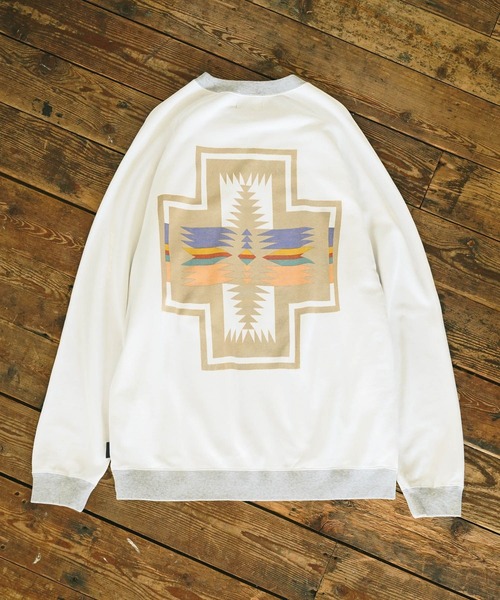 ペンドルトン　スウェットカットソー PENDLETON（ペンドルトン） スウェットカットソー X-LARGE ホワイト