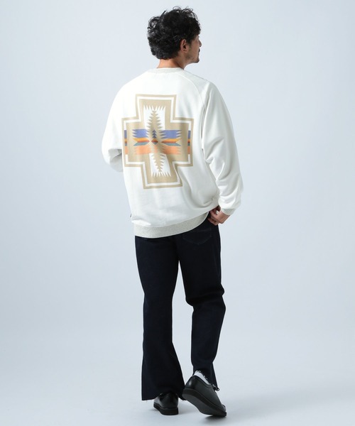 ペンドルトン　スウェットカットソー PENDLETON（ペンドルトン） スウェットカットソー LARGE オフホワイト