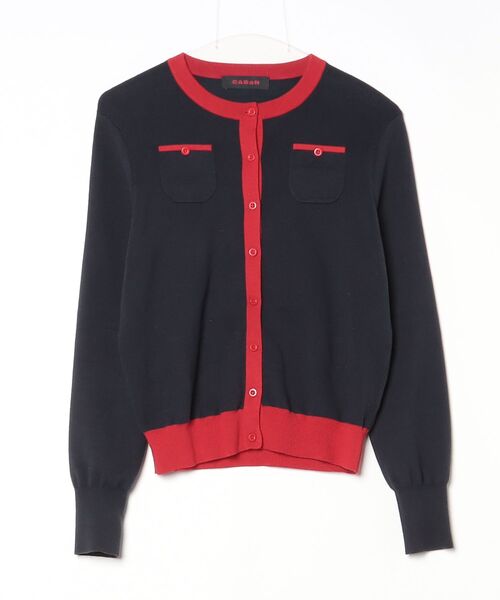 CABaN（キャバン） ニットカーディガン FREE ネイビー レディース