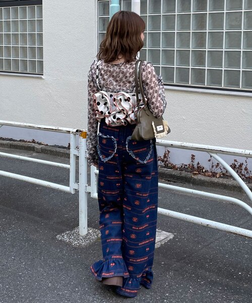 HELLO.SANFRANCISCO（ハローサンフランシスコ） ワイドパンツ ジーンズ