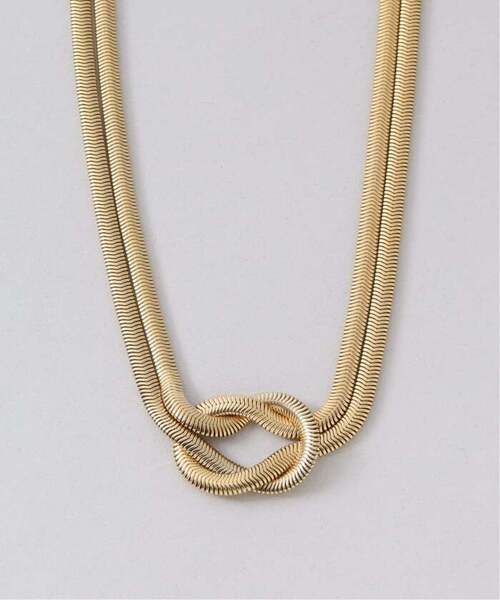 ネックレス MERAKI メラキ Knot Braid ネックレス 3061562018 レディースの画像