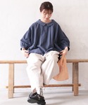 ブラウス シャツ かさね襟のブラウス レディースの詳細画像1