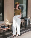 「titivate」 半袖カットソー L ネイ...の詳細画像4