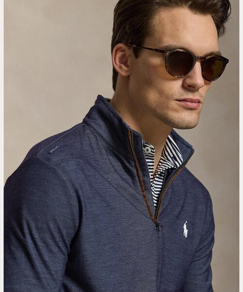 RLX メッシュ クォータージップ プルオーバー メンズ : ZOZOTOWN Yahoo