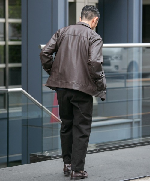 「URBAN RESEARCH ROSSO MEN」 スラックス X-LARGE ブラック メンズ_画像9